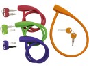 Silicone Cable Lock Flexible Bicycle Lock with Keys...