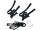 Bicycle Clips Pedal Hook Set Including Nylon Strap