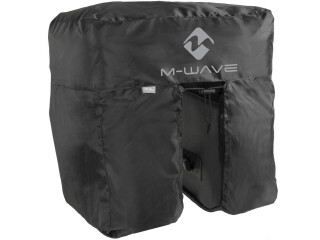 Amsterdam Protect Waterproof Luggage Bag Cover Universal Fitted Rain Hood Black for Side Bag Bike