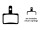 Organischer Allwetter Bremsbelag Paar passend für Shimano Textro TRP Promax Scheibenbremse