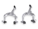 Seitenzug Bremsensatz Aluminium Silber Set - Vorderrad + Hinterrad Bremse
