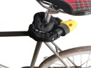 Fahrradschloss mit Alarmanlage - Kettenschloss Alarm Diebstahlschutz 150 cm