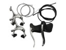 Road Brake Set levers and side-pull trains Silver