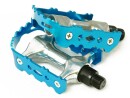 Mountain Bike Aluminum Bicycle Pedals Blue