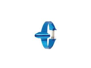 Bremszug Oberrohr Schellen Cable Clips Top Tube Clamp Blau 25,4mm