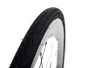 Laufrad Paar 700c Singlespeed Flip-Flop Felgenpaar silber Aluminium mit schwarzen Reifen
