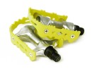 Yellow Bicycle Pedals