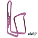 Aluminium Trinkflaschenhalter Pink für Rennrad &...