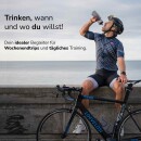 Aluminium Trinkflaschenhalter Pink für Rennrad & Fahrrad