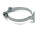 Fahrrad Bremszug Oberrohr Schelle Silber Cable Clips Top Tube Clamp für Retro Rahmen mit Muffen 28,6 mm Ø