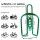 Bike Water Bottle Holder Aluminum Cage Bicycle Bottle Mount Lightweight for Cycling Emerald Green
