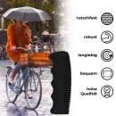 Schwarze Retro Fahrrad Griffe Vintage Hollandrad Ollanda Griff Paar