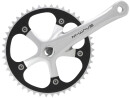 M-Wave Single Speed Tretkurbel 44 Zahn Crank Aluminium...