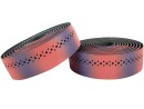 BLB Supreme Pro Reflektierendes Tape Lenkerband Griffband für Rennräder, Gravel Bikes und Fixies  - Zweifarbig Rot/Blau