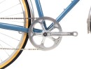 BLB Beetle 8-Gang Retro City Fahrrad mit Vorderradgepäckträger - Hellblau RH 54 cm
