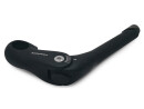 PROMAX City Bike Stem Aluminum 1" (22.2 mm) with Sleeve 1 1/8" (25.4 mm) Black Adjustable