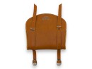 Retro Saddle Bag Artificial Leather Brown