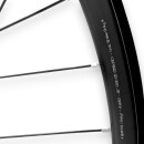 Hinteres Laufrad 26" schwarz 8/9/10-Fach für Scheibenbremse