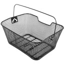 M-WAVE Black Bicycle Basket: Durable & Tightly-Knit...