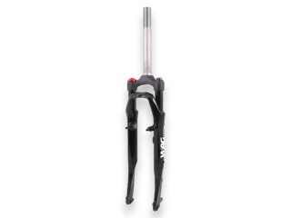 WAG 26" Suspension Fork with 80mm Travel, 1 1/8" Thread, Black - Versatile & Durable