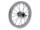 Stylish & Durable 12" Kids Bike Front Wheel, Silver Aluminum