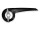 Kettenschutz 33 - 40 Zähne Kunststoff schwarz mit Brille