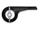 Kettenschutz Kunststoff schwarz mit Brille für 38 - 48 Zähne