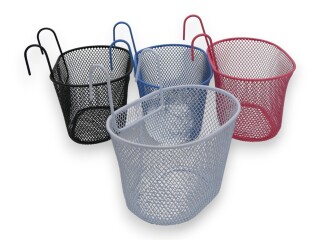Compact & Durable Front Bike Basket in Multiple Colors