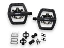 VP-R63 Dual-Function 435g Clipless Pedals in Sleek Black