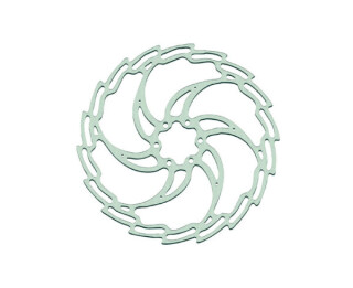 Ultralight Bremsscheibe fürs Fahrrad DB-05 - 160 mm Durchmesser