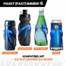LOEVELOSI Flaschenhalter Flex für vielseitige...