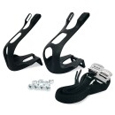 Bicycle Pedal Hooks and Straps - Pedal Clip Set for Road...