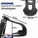 Bicycle Pedal Hooks and Straps - Pedal Clip Set for Road Bike Single Speed Fixy and co.