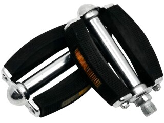 Classic Reflective Bike Pedals with M14x1.25 Thread