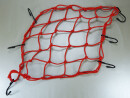 Bicycle cargo rack and transport net