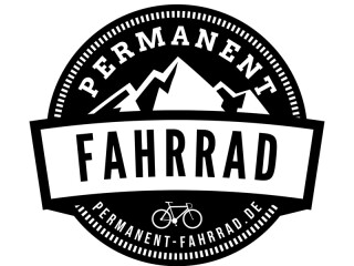 Permanent-Fahrrad Aufkleber 9,5x9,5 cm