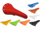 Single Speed Outdoor Bicycle Saddle with Rivets Vintage...