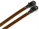 BLB Leatherette Bicycle Pedal Pair of Belts