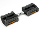 Non Slip Anti Slip Bicycle Pedals Gray Black with Reflectors