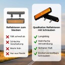Pedalreflektor 4er Set Verstärkt mit StVZO Reflektoren mit Muttern & Schrauben